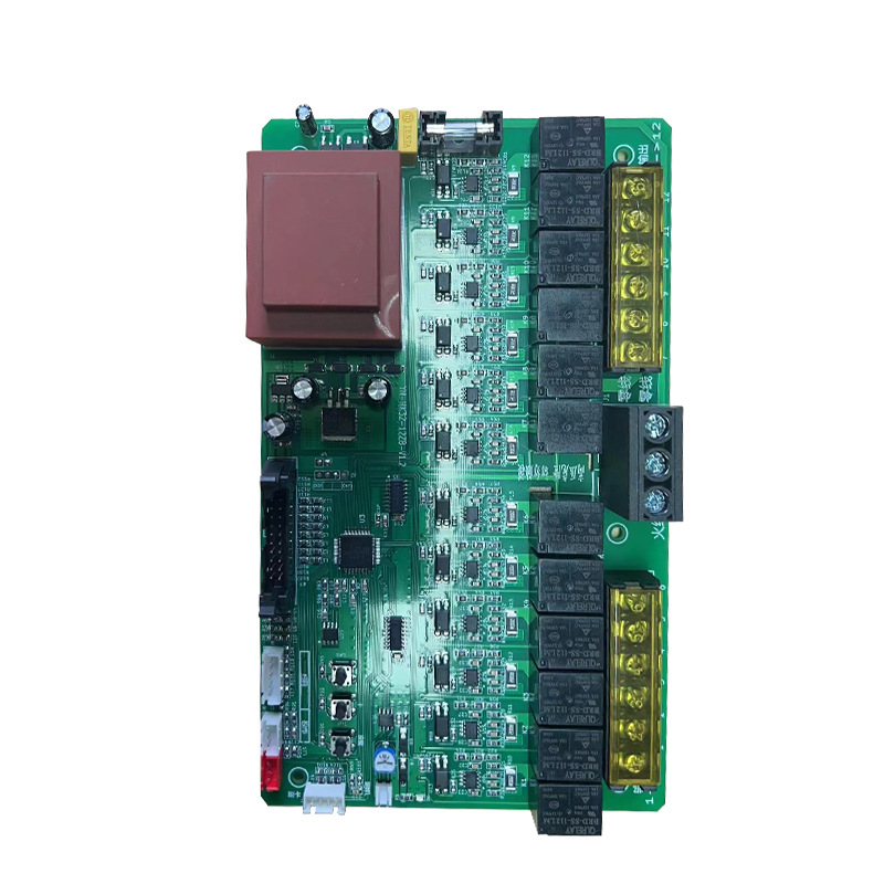 浙江电瓶车12路充电桩PCBA电路板方案开发刷卡扫码控制板带后台小程序
